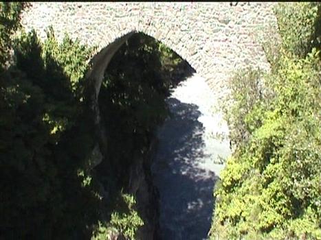 Pont Romain in Le Lauzet Ubaye (F)