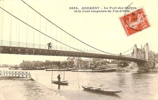 Fin d'Oise Suspension Bridge