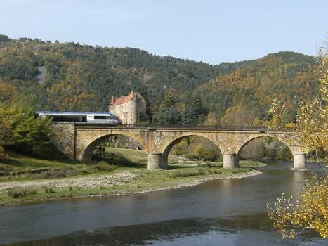 Viaduc ferroviaire de Lavoûte-Polignac