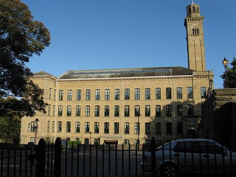 West side of New Mill, Saltaire. NHS offices are on lowest floors