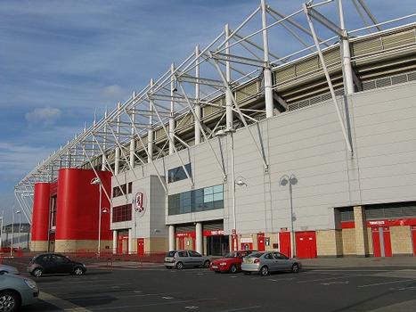 The Riverside Stadium, Middlesbrough from the south west corner