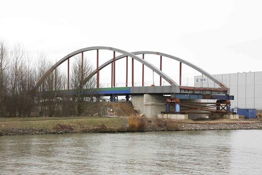Erstellung der Spellener Brücke Nr. 401 km 2,583