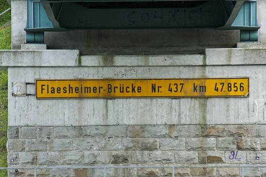 Flaesheimer-Brücke Nr. 437 km 47,856
