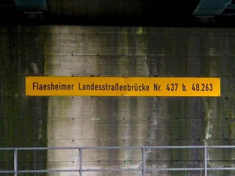 Flaesheimer Landesstrassenbrücke Nr.437 km 48,263