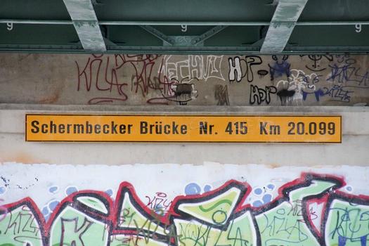 Schermbecker Brücke Nr. 415 km 20,099