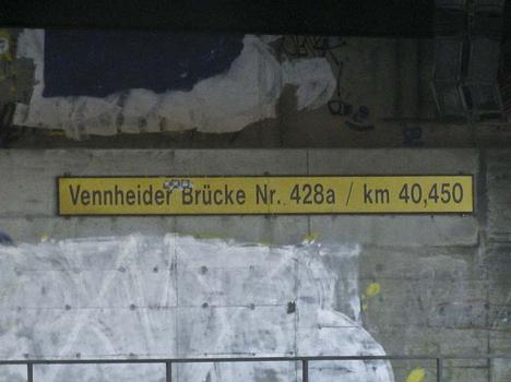 Vennheider Brücke Nr 428a km 40,450