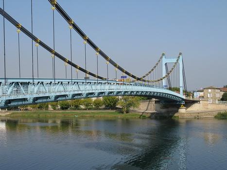 Hängebrücke von Sablons