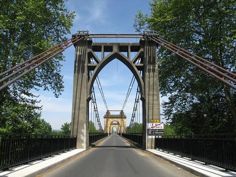 Le Mas-d'Agenais, Garonne-Brücke