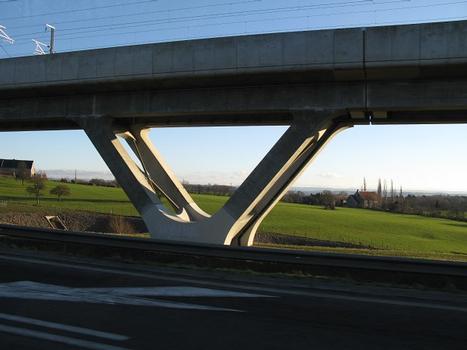 Viaduc de Battice, TGV-Strecke, Belgien
