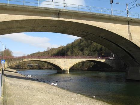 Wasserbillig, Luxembourg, Sauer-Brücke