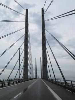 auf der Öresundbrücke