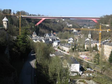 Luxembourg, Pont Grand Duchesse Charlotte