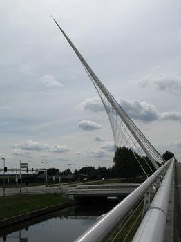 Hoofdvaartkanal, Citer Brug, mittlere der 3 Calatrava-Brücken