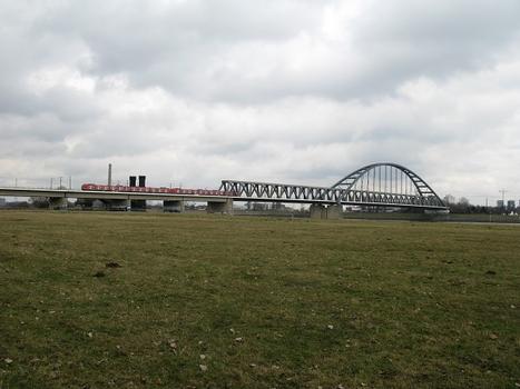 Düsseldorf, Hammer Eisenbahnbrücke (1987)