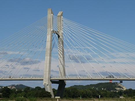 Beaucaire-Tarascon, Rhône-Brücke