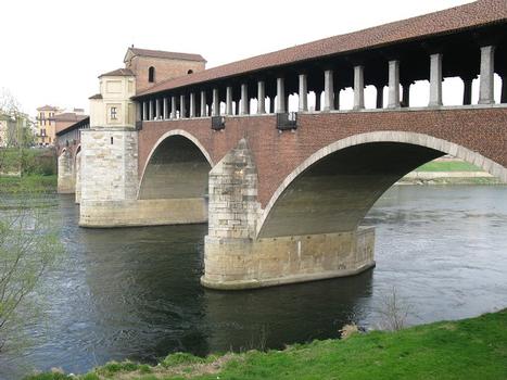 Pavia, Ticino-Brücke Ponte coperto