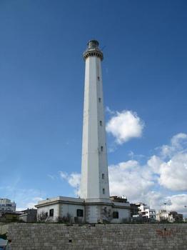 Bari, Leuchtturm am Punta San Cataldo