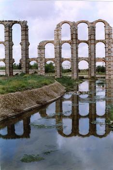 Mérida, Spanienrömisches Aquädukt Los Milagros