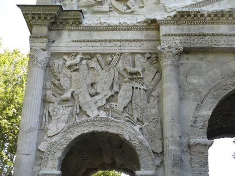 Orange Roman Arch