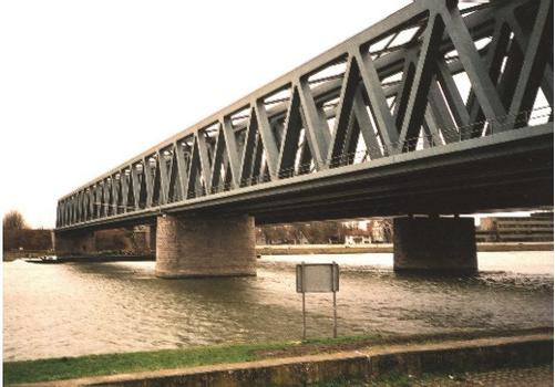 Eisenbahnbrücken Maxau