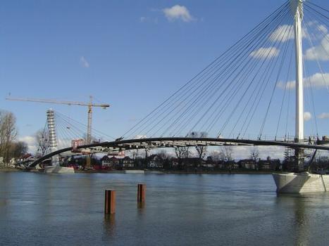 » Mimram Bridge« between Strasbourg and Kehl