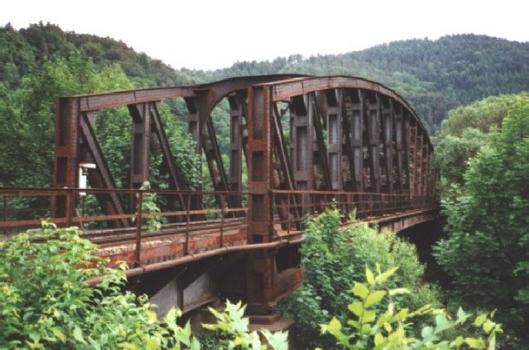 Murgbrücke der Bahn in Weisenbach