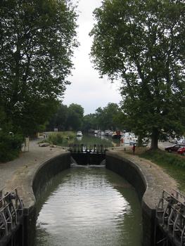 Canal du MidiGardouch-Schleuse