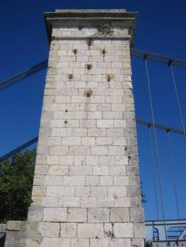 Hängebrücke Donzère