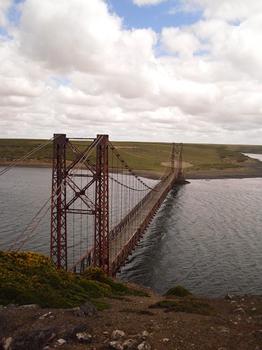Bridge at Bodie Creek in the Falkland Islands