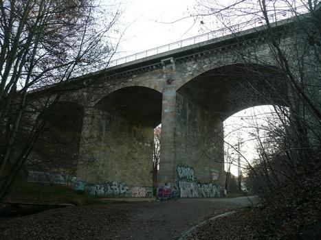 Prießnitzbrücke Blick von Nordwest