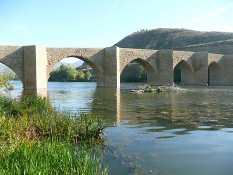 Mittelalterliche Ebrobrücke Briñas