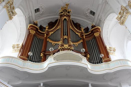 Hauptorgel auf der Konzertempore - Marcussen-Orgel