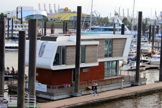 Floating Homes - Hausboot am Sporthafen, Hamburg-Hafen-City