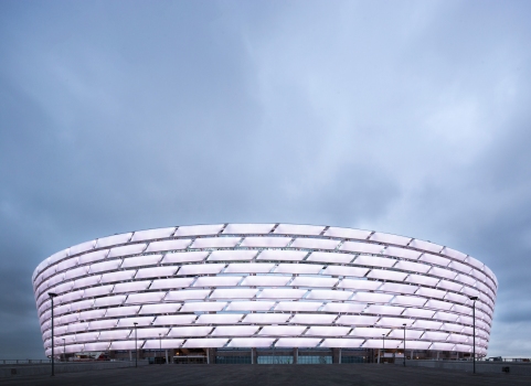 Baku Olympiastadion, Außenansicht