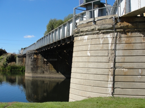 Meander River Rail bridge