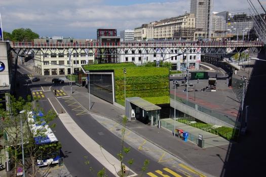 Lausanne-Flon Metro Station (M2)