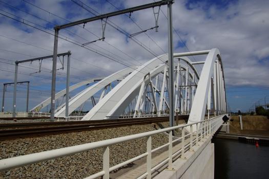 Eisenbahnbrücken über den Albertkanal