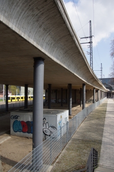 Pont ferroviaire de la Emma-Herwegh-Strasse 