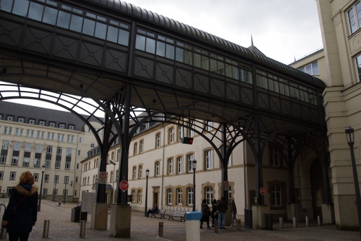 Passerelle de la Cité judiciaire de Luxembourg 
