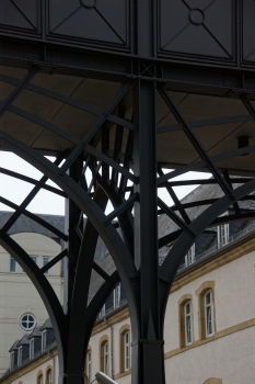 Passerelle de la Cité judiciaire de Luxembourg 