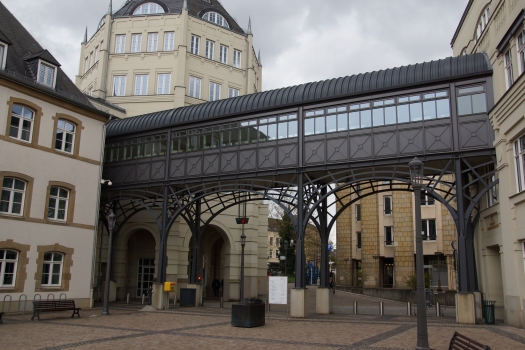 Passerelle de la Cité judiciaire de Luxembourg