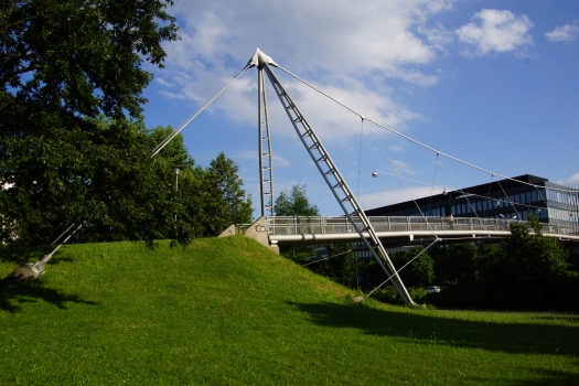 Pont suspendu sur le Mittlerer Ring