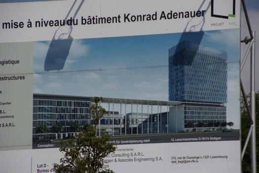 Erweiterung des Konrad-Adenauer-Baus