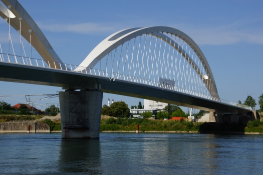 Straßenbahnbrücke Strasbourg-Kehl