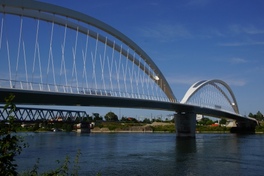 Straßenbahnbrücke Strasbourg-Kehl
