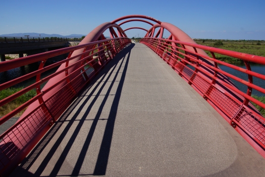 Radwegbrücke über den Bourdigou