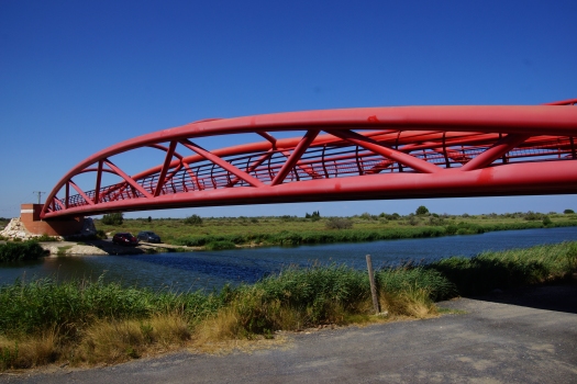 Bourdigou River Cycleway Bridge
