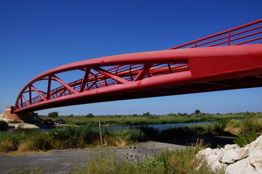 Bourdigou River Cycleway Bridge