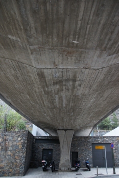 Pont Pla Tunnel Access Bridge