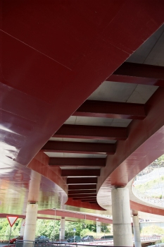 Zufahrtsbrücke Dos Valires-Tunnel